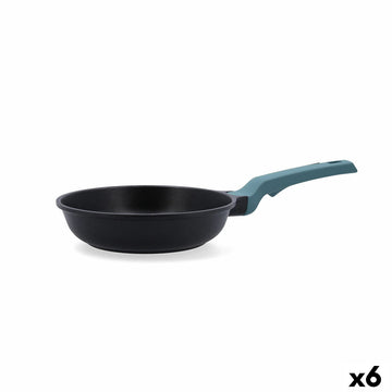 Sartén Quid Confort Azul Metal Ø 22 cm (6 Unidades)