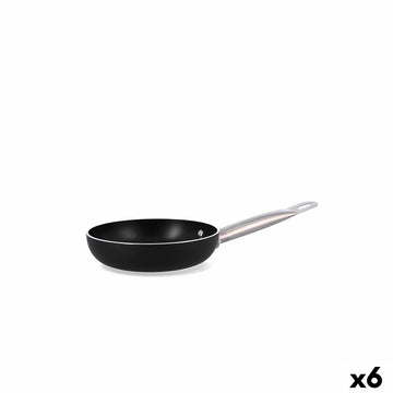 Sartén Quid Pro Chef Negro Metal Ø 18 cm (6 Unidades)