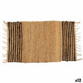 Alfombra Gift Decor Negro Natural 60 x 90 cm (12 Unidades)