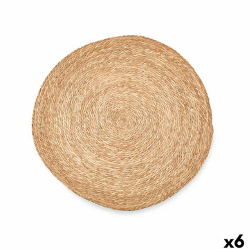 Alfombra Gift Decor Natural Esparto 80 x 2 x 80 cm (6 Unidades)