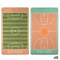 Alfombra Infantil Gift Decor Deporte 140 x 0,6 x 80 cm Multicolor (12 Unidades)