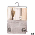 Cortina Gift Decor Gris 140 x 260 cm (6 Unidades)