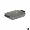 Asadora Kinvara Blanco Rojo Gris Silicona Aluminio 32 x 25 cm