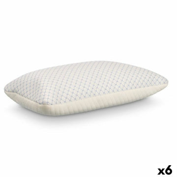 Almohada Viscoelástica Gift Decor Blanco 70 x 15 x 40 cm Refrescante (6 Unidades)