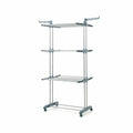 Tendedero Plegable Vertical con Ruedas InnovaGoods 24 Barras (Reacondicionado A)