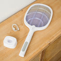 Raqueta Matainsectos Recargable con Luz UV 2 en 1 Elecfly InnovaGoods
